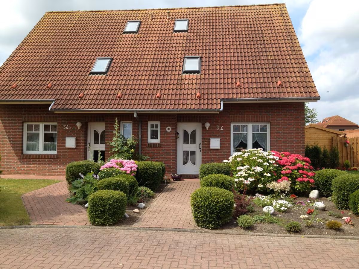 Außenansicht Ferienhaus Wichmann in Carolinensiel